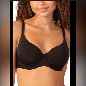 PRIMA VALENTINE BLACK BRA 
 34 C